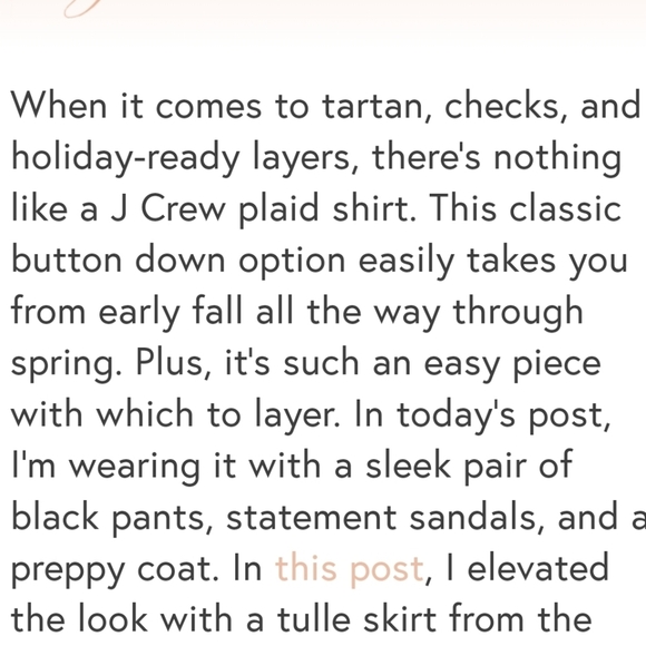 NEW J. Crew Stewart Tartan Flannel Button Down Top Classic Plaid Spring ONE LEFT - Picture 6 of 12